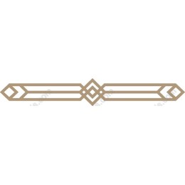 Elegant Geometric Border Clipart