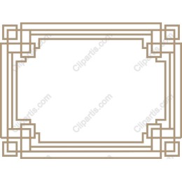Art Deco Elegance Frame