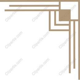 Elegant Geometric Corner