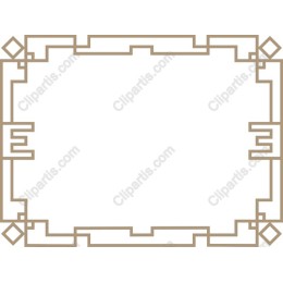 Elegant Art Deco Frame