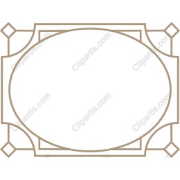 Elegant Oval Frame