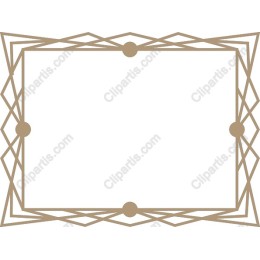 Elegant Geometric Frame