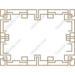 Elegant Geometric Frame