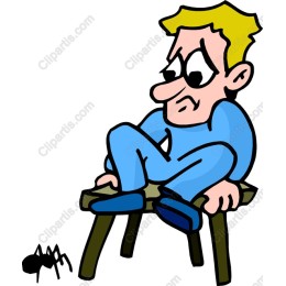 Humorous Ant Climbing