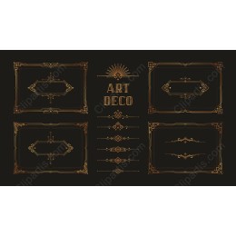 Art Deco Elegant Frame Collection