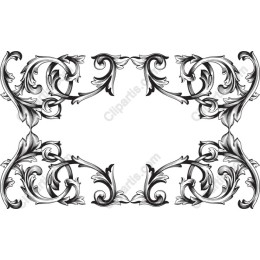 Elegant Floral Frame