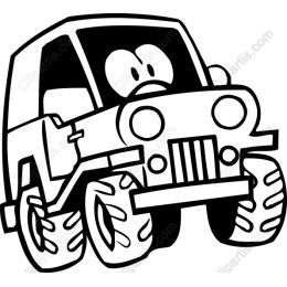 Cartoon Jeep