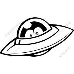 Cartoon UFO