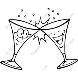 Clinking Glasses Celebration