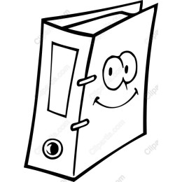 Playful Smiling Binder