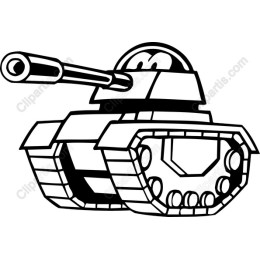 Playful Cartoon Tank