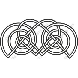 Intricate Intertwined Knot
