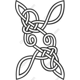 Intricate Intertwined Knot