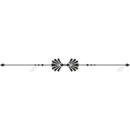 Elegant Black Decorative