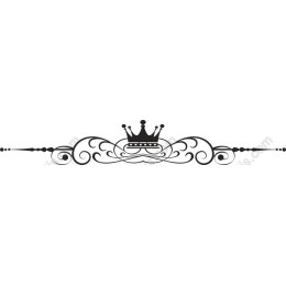 Elegant Crown Ornament