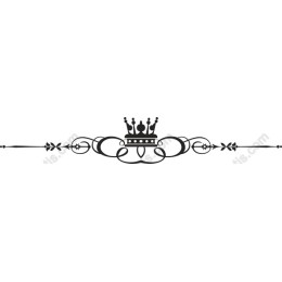 Crown Flourish Ornament
