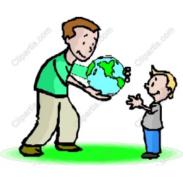Heartwarming Parent-Child Globe