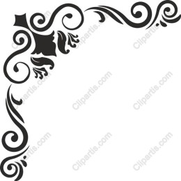 Ornate Floral Corner