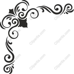 Elegant Vintage Corner Ornament