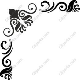 Black Floral Corner