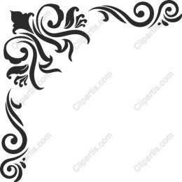 Ornate Floral Corner