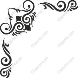 Elegant Ornamental Swirl