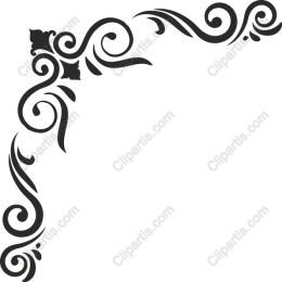 Ornate Corner Flourish