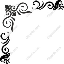 Decorative Flourish - Elegant Corner Ornament