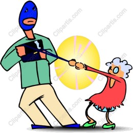 Elderly Warrior vs. Masked Bandit