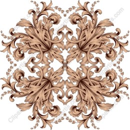 Ornate Vintage Leaves