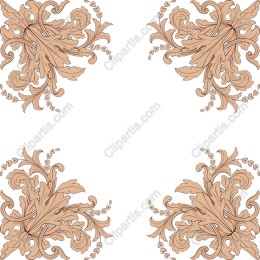 Elegant Floral Ornament