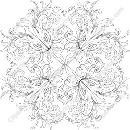 Ornate Floral Pattern