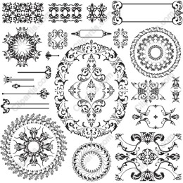 Elegant Ornate Flourishes Collection