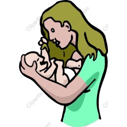 Tender Moments: Mother and Baby