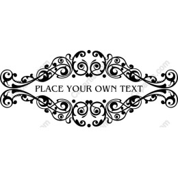 Elegant Ornate Decorative Frame - Customizable