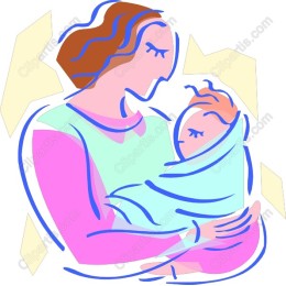 Mother and Child Embrace