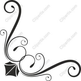 Elegant Corner Flourish