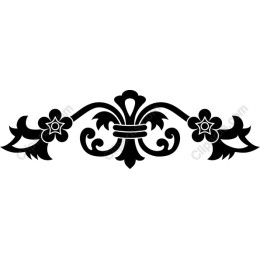 Elegant Floral Ornament