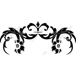 Elegant Floral Ornament