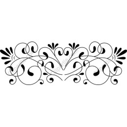 Elegant Black Swirls