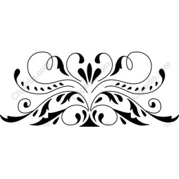 Elegant Floral Ornament