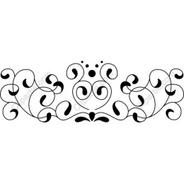 Sophisticated Floral Flourished Border
