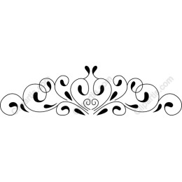 Decorative Heart Swirl
