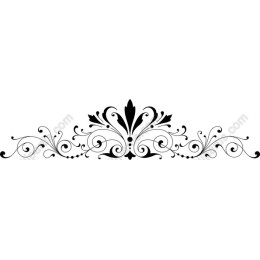 Ornamental Elegance: Decorative Floral Banner