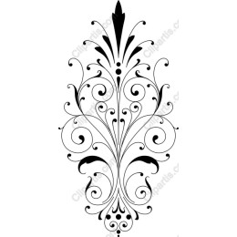Elegant Floral Ornament