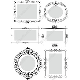 Vintage Ornate Frame Collection