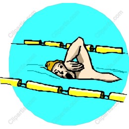 Swimmer in Motion