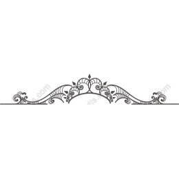 Elegant Baroque Flourish Ornament