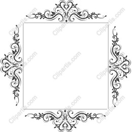 Elegant Ornamental Frame