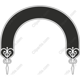 Elegant Ornate Arch Frame